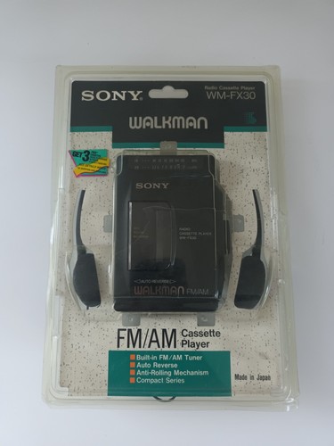 Sony walkman fx30 am - sony, fm/am
