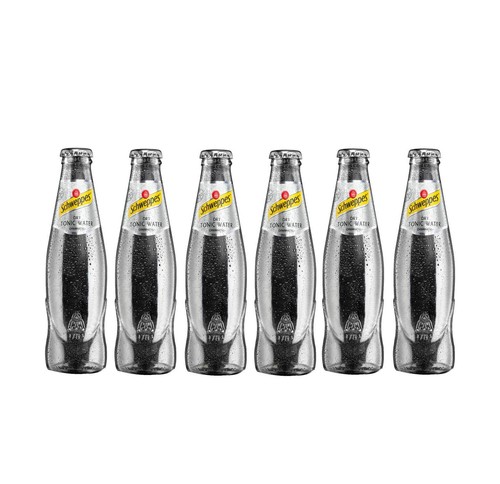 Schweppes dry tonic - water, 6er