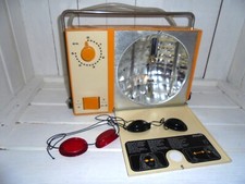 Gesichtbräuner UVA ❤ Philips HP 3111 Sunlamp Space Age 70er Jahre Retro Rarität