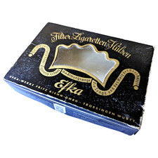 Vintage Efka Filter-Zigaretten-Hülsen Schachtel Leerbox