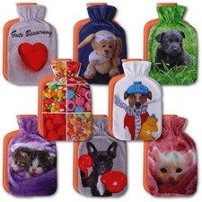 Wärmflaschen Bezug Hülle Wärmflasche Wärmkissen 1l Flasche Fotodruck Foto Motiv