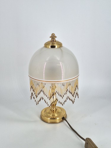 Retro tischlampe glas - tischlampe,