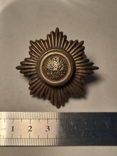 (2582) Alter Mützenstern Preußen Gendarmerie o. Landjäger Polizei um 1900