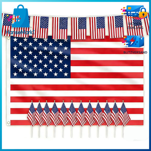 Ahfulife usa flagge set - ahfulife,