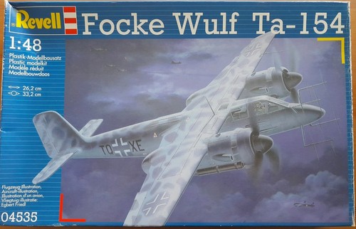 Revell 04535 focke wulf 154 - wulf, ta-154