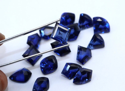 Natürlich karat blauer - natürlich,