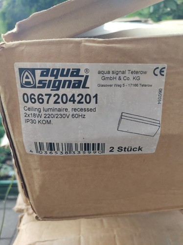 Aqua signal ceiling luminaire