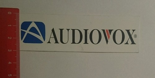 Aufkleber sticker audiovox - aufkleber/sticker:,