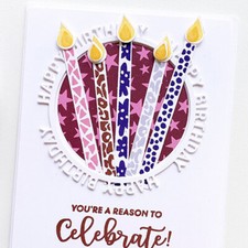 Geburtstag Runder Rahmen