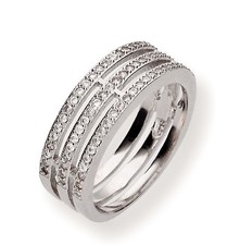 Echter 925 Silber  Damen RING