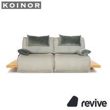 Koinor Free Motion Edit 2 Stoff Zweisitzer Hellblau Blau elektrische Funktion