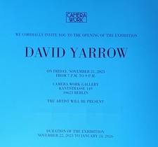 Ticket Vernissage Berlin Camera Work Foto-Kunst 21.11. David Yarrow