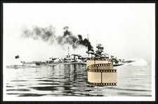 Foto AK - Schlachtschiff