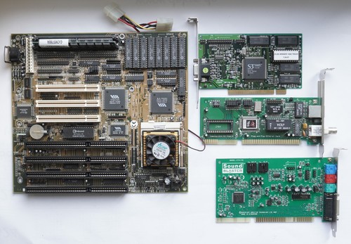 Retro vintage mainboard fic - vintage,