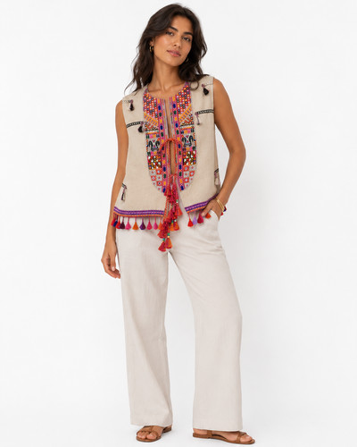 Monsoon bestickte weste - monsoon,