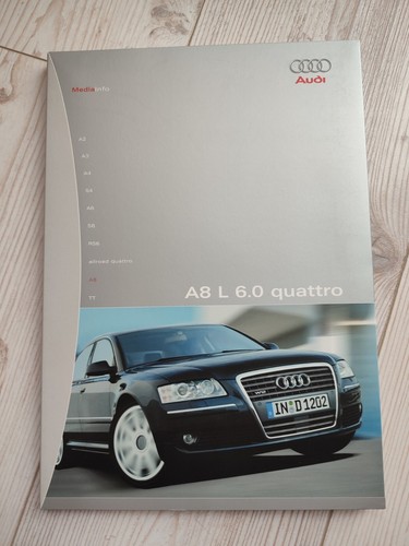Original audi pressemappe - pressemappe,