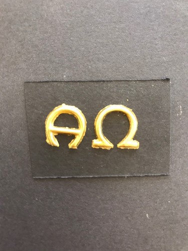 Verzierwachs alpha omega gold - verzierwachs,