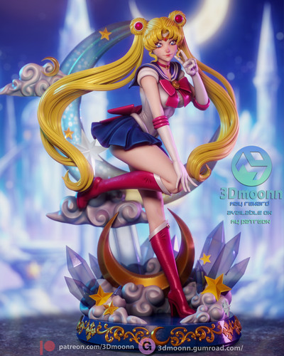 Sailor moon 3d gedruckter - sailor,