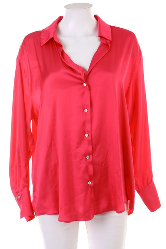 Zara bluse satin pink 5044 - xl, #5044