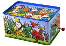 Blechspieldose Zwerge Musik