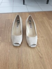 damenschuhe 37 beige