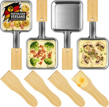 Edelstahl Raclette Pfännchen