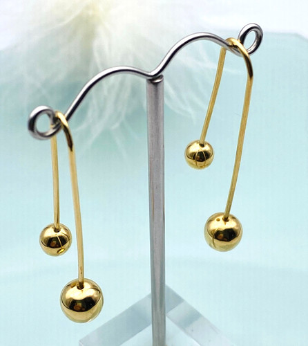 Ohrhänger 750 gelbgold 18 - ohrhänger,