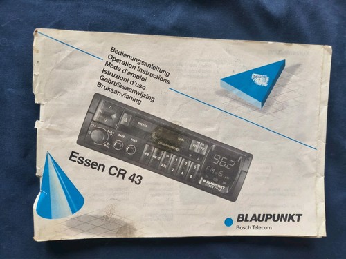 Bedienungsanleitung blaupunkt - bedienungsanleitung,