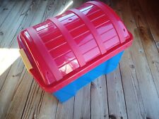 Piratenkiste Schatztruhe Aufbewahrungskiste für Lego Playmobil Kinderzimmer