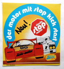 Werbe-Aufkleber darda stop