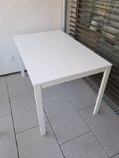 Ikea Laneberg Ausziehtisch weiß 130/190x80 cm