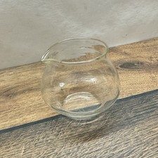 Glas Sahnekännchen Vintage