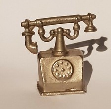Telefon vintage miniatur - telefon, figur