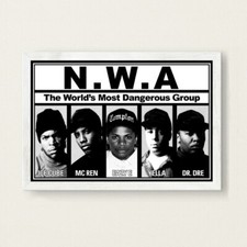  Leinwand Bilder N.W.A Hip Hop