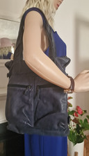 Cool Echtes Leder Tasche Schultertasche Leder  Blaujeans  TOP