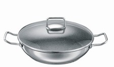 Schulte Ufer Schmorpfanne 32 cm Profi-Style Edelstahl inkl. Deckel