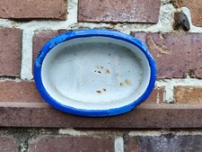 Alte emaille Seifenschale