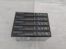 5er Pack Sony UX-S 90 Audio Kassetten OVP