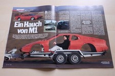 Rallye Racing 10/1989 Matra Murena - BMW M1 Replika - von Saier mit 140PS in ein