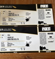 2x Tickets Konzert APACHE 207