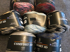 7x100g Viscose+Wolle Schlauchgarn , weich+luftig 180m pro 100g