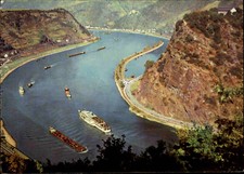 Schiffe Rhein Loreley 1966 mit