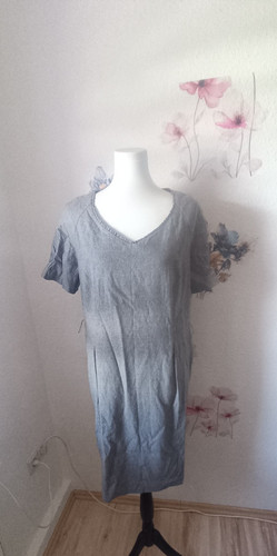 Escada abendkleid grau wolle - escada,