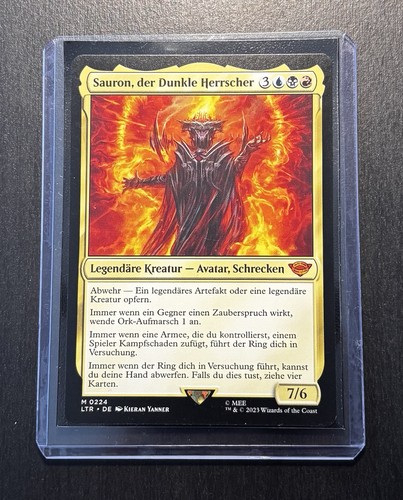 Mtg magic sauron der dunkle - magic,