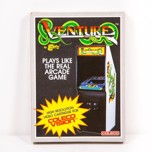 Colecovision venture boxed - colecovision,