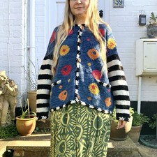 Vintage Amano Strickjacke 2XL