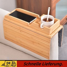 Bambus Sofa Armlehne Tablett