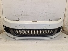 Stoßstange vorne LB9A Candyweiss GTI SRA PDC passt für VW GOLF VI (5K1) 2.0 GTI