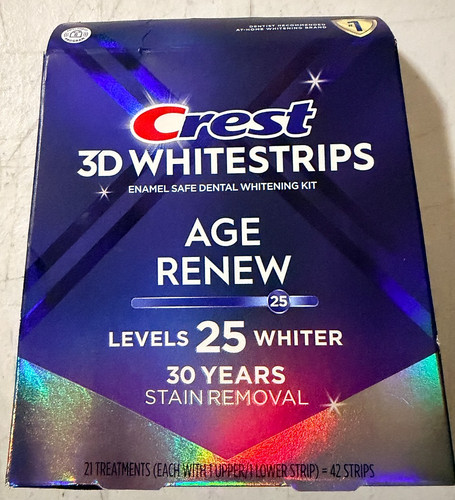 Crest whitestrips age renew - age,