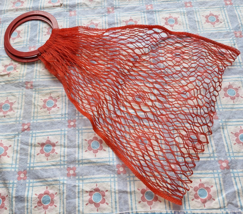 Vintage ddr einkaufsnetz - vintage,